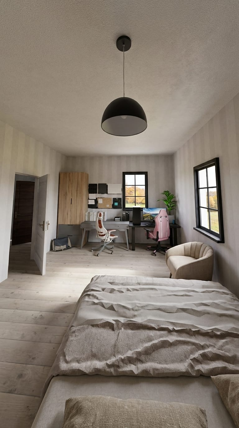Scandinavian bedroom