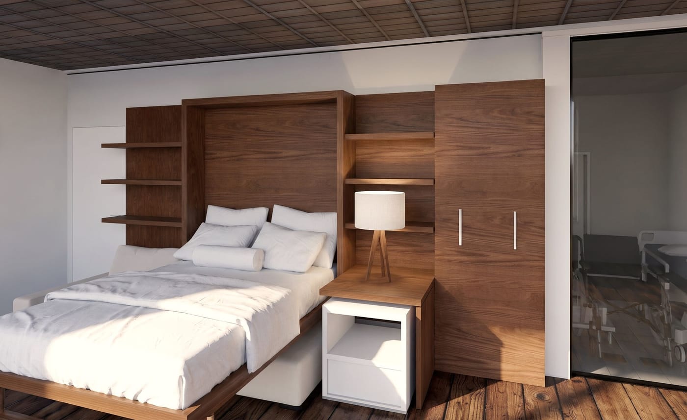 Mid-century bedroom