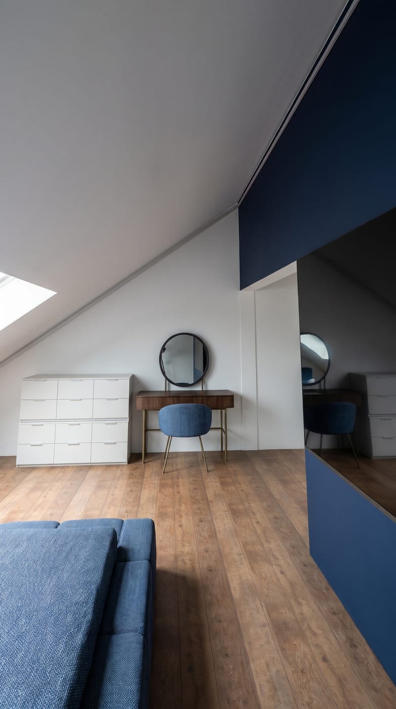 Mid-century bedroom