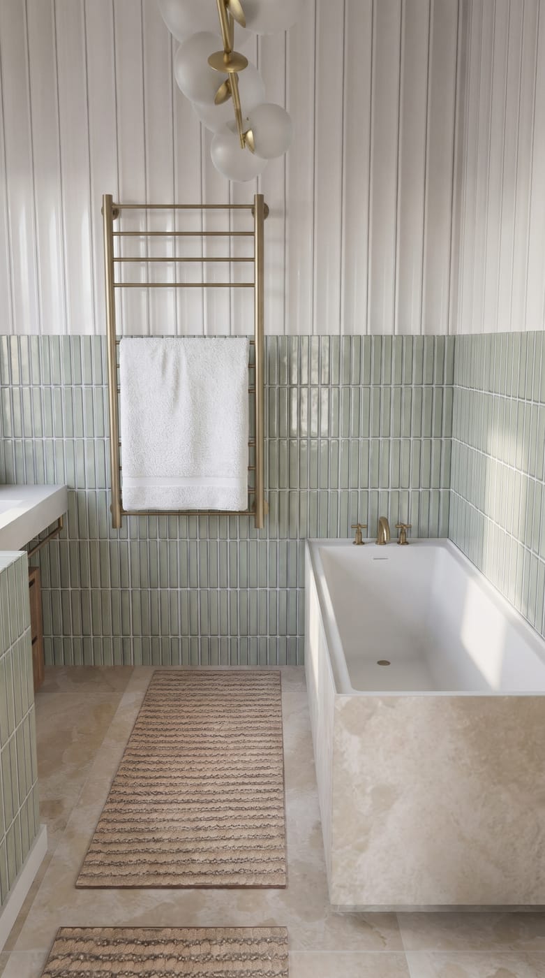 Mid-century bathroom