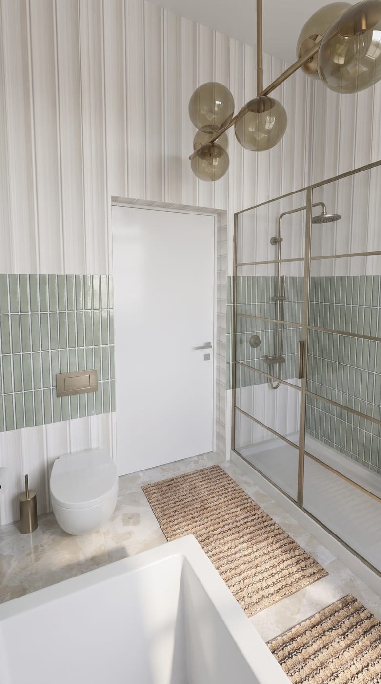 Mid-century bathroom