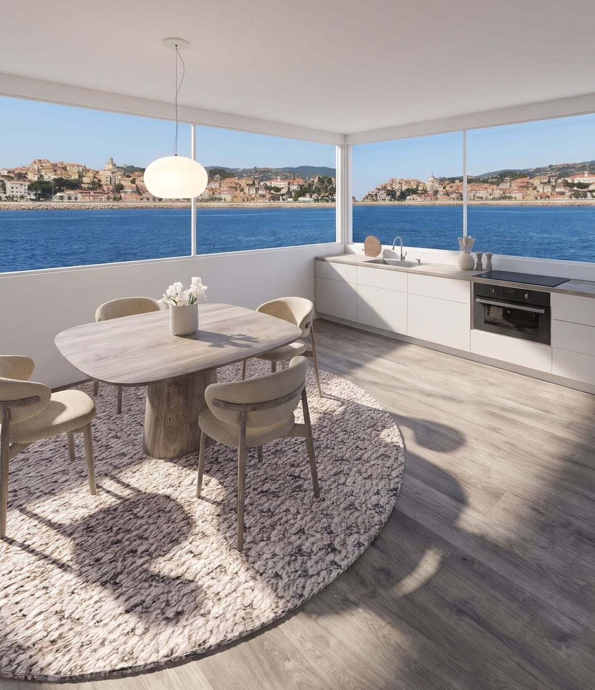 Contemporary dining room