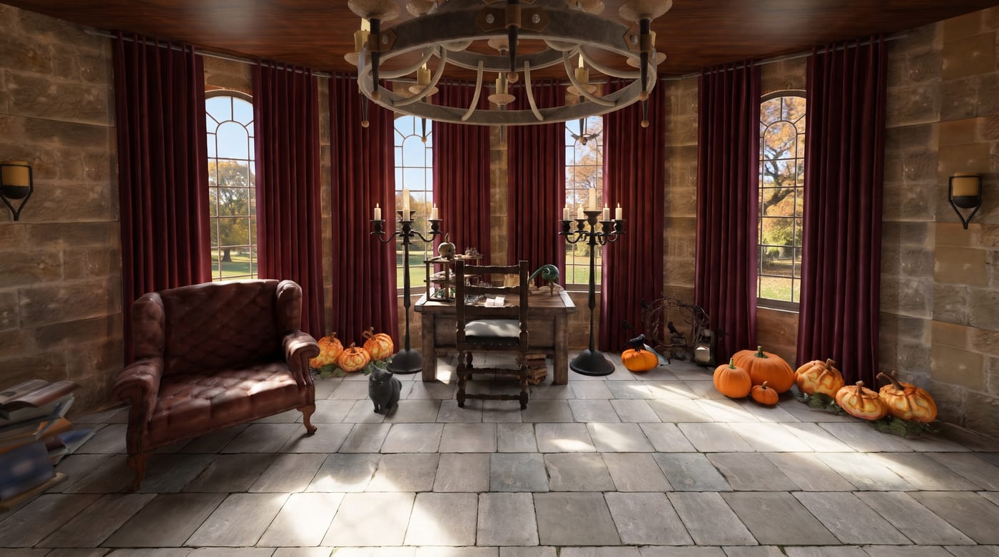 Victorian dining room
