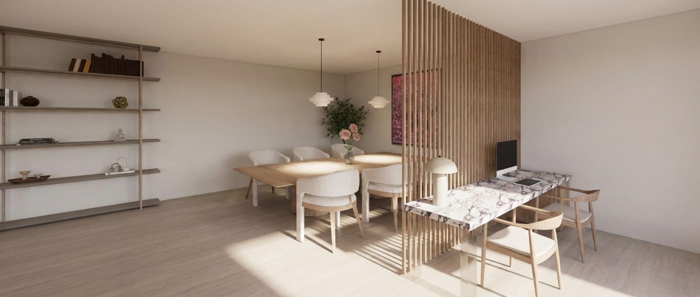 Mid-century dining room