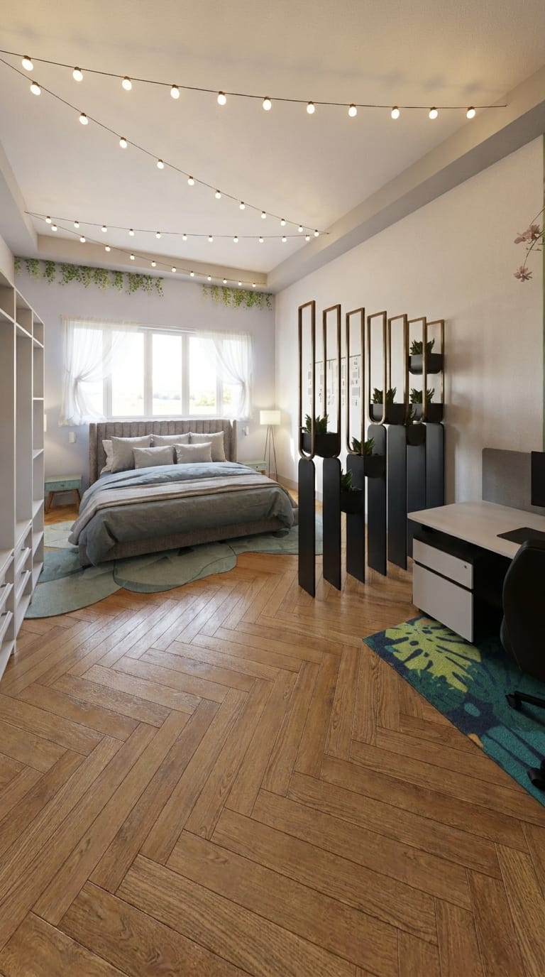 Mid-century bedroom