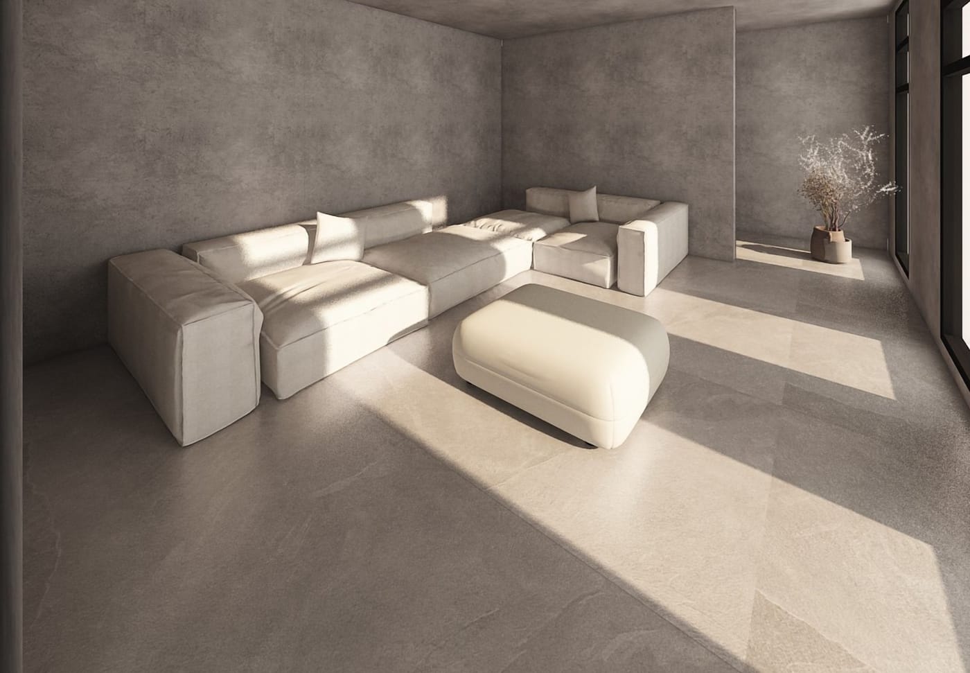 Mid-century living room