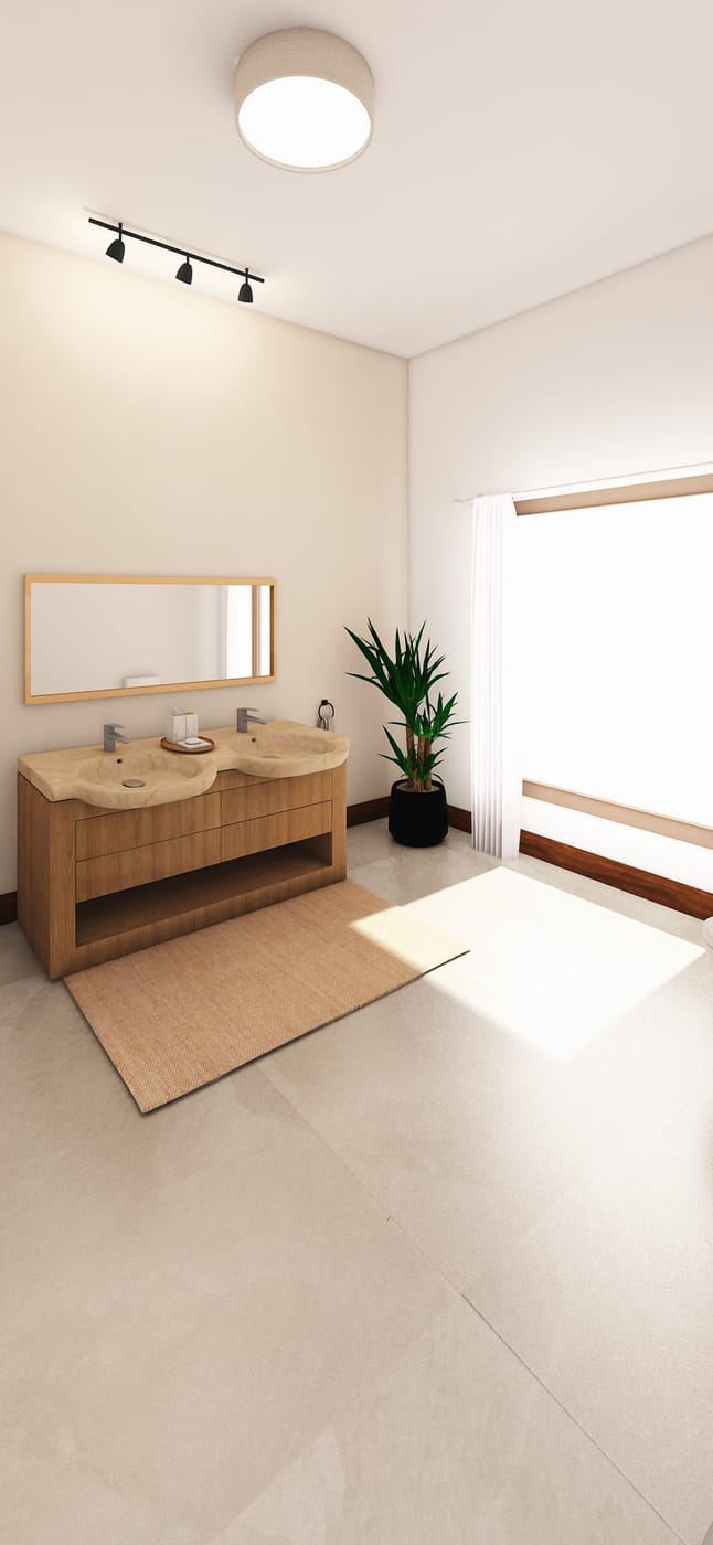 Scandinavian bathroom