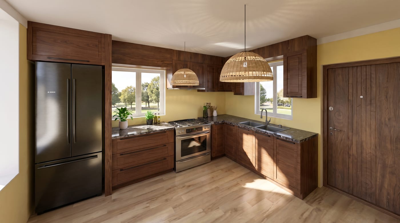 Mid-century kitchen