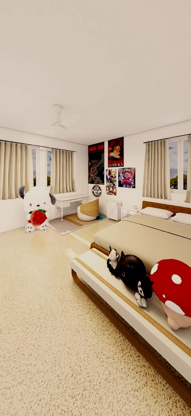 Scandinavian bedroom