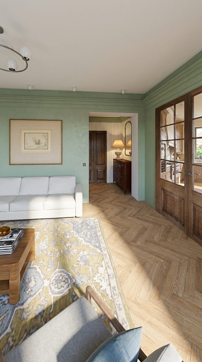 Traditional living room