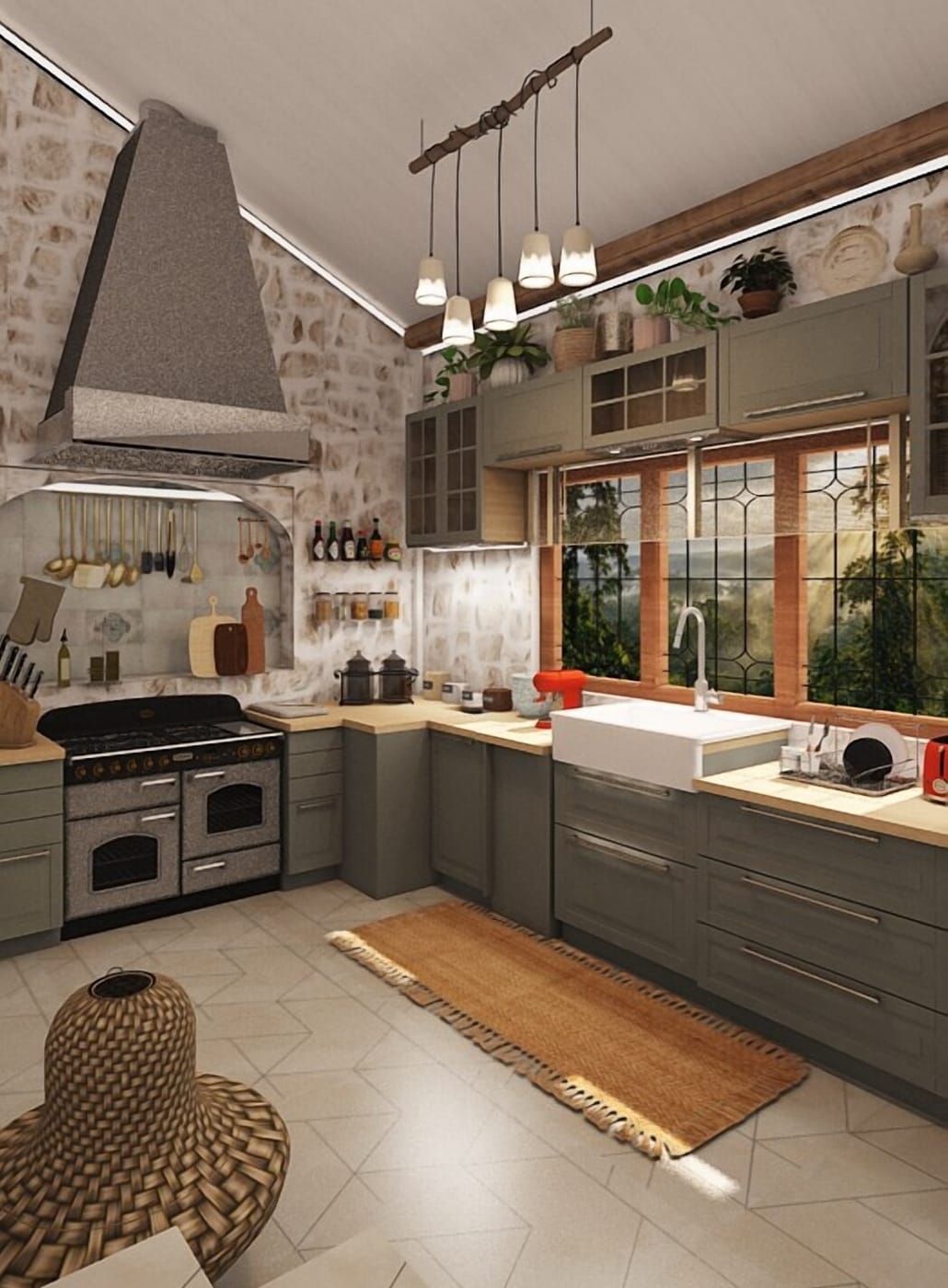Farmhouse kitchen