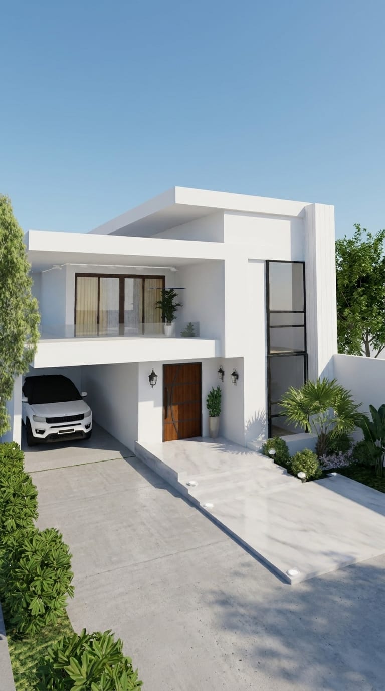 Contemporary floor plan