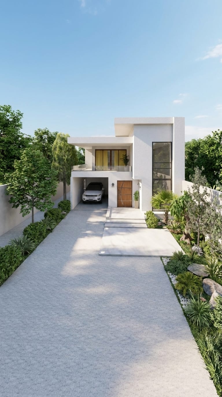 Contemporary floor plan