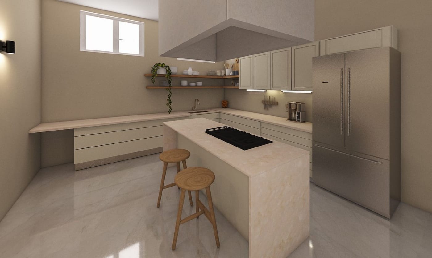 Mid-century kitchen