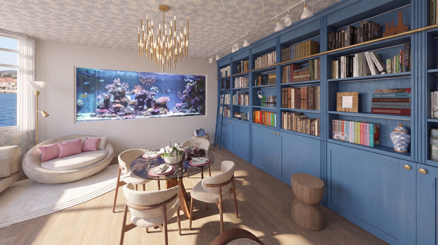 Contemporary living room