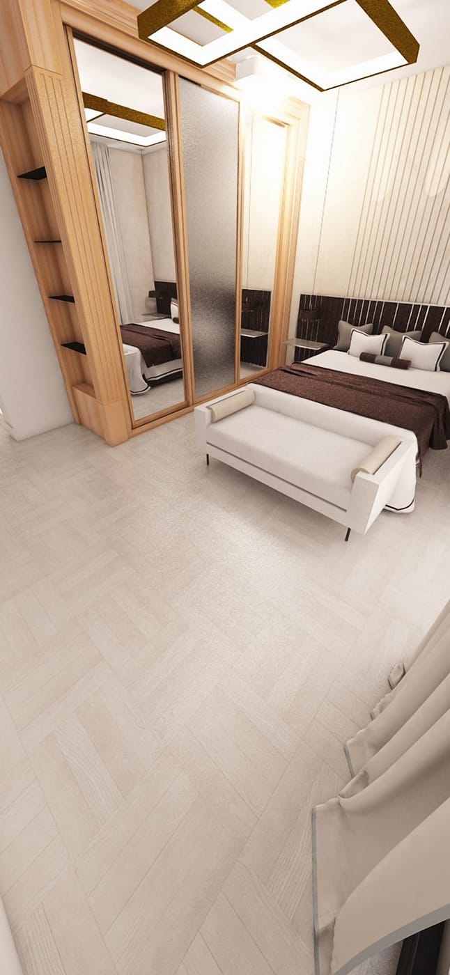 Contemporary bedroom