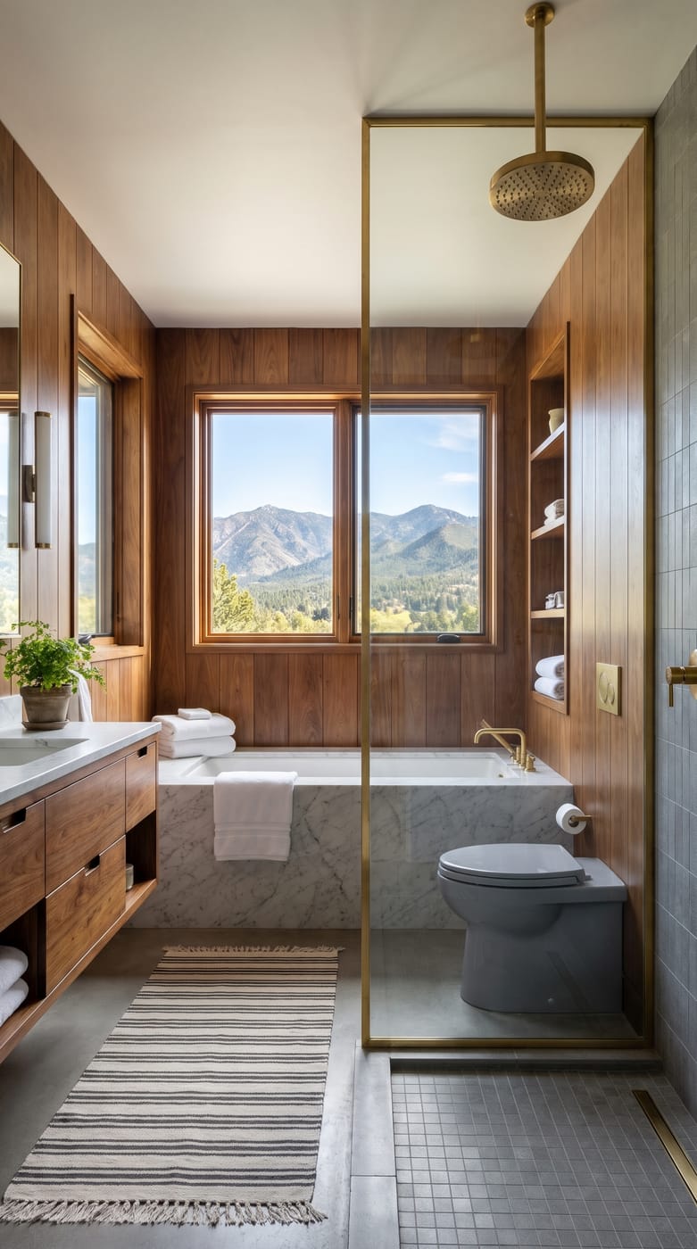 Scandinavian bathroom