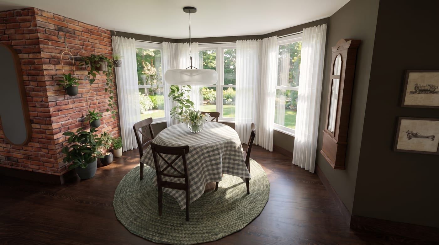 Farmhouse dining room