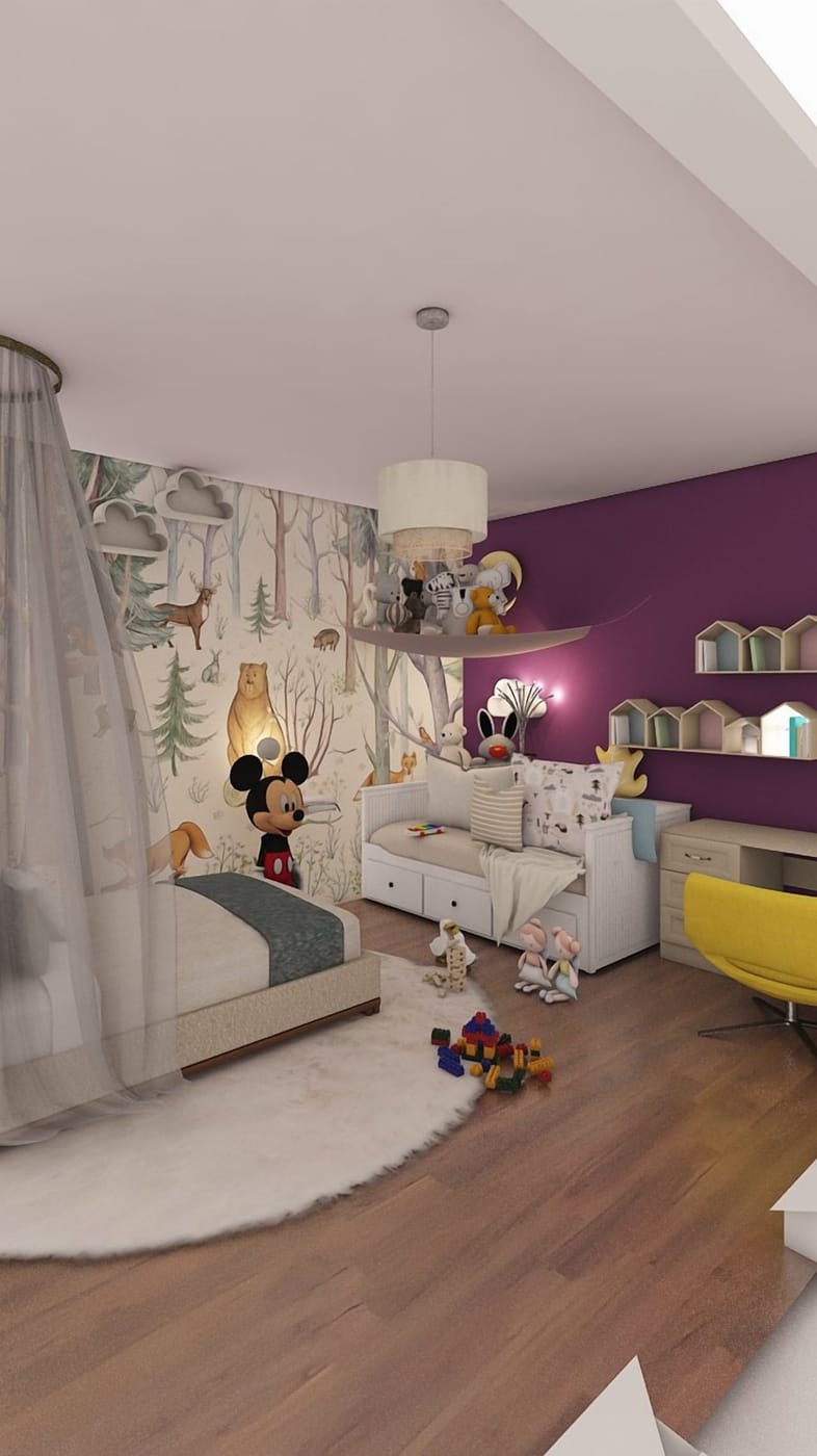 Scandinavian bedroom