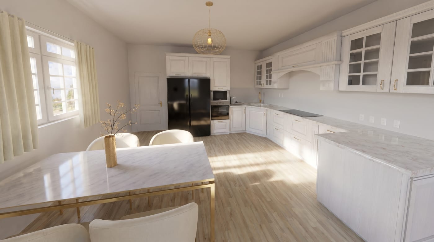 Mid-century kitchen