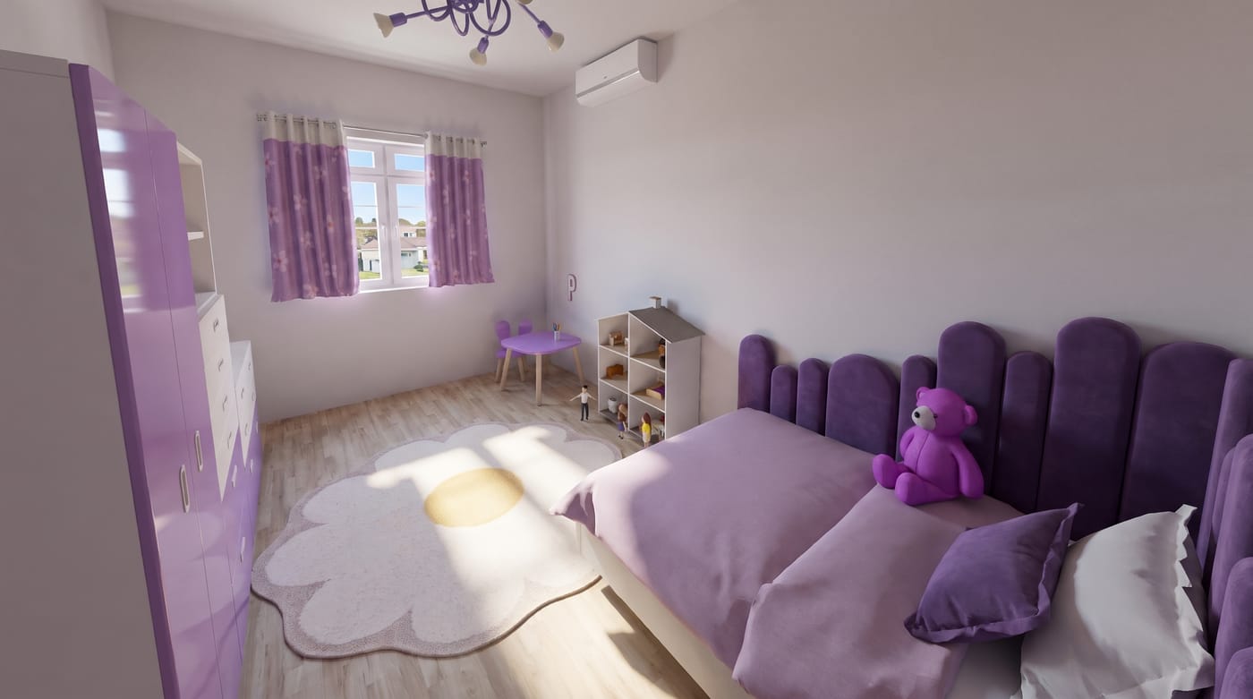 Contemporary bedroom