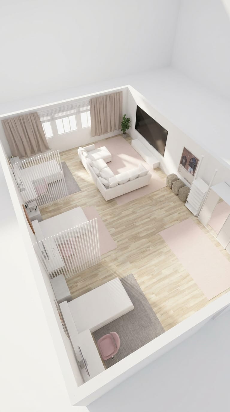 Scandinavian bedroom