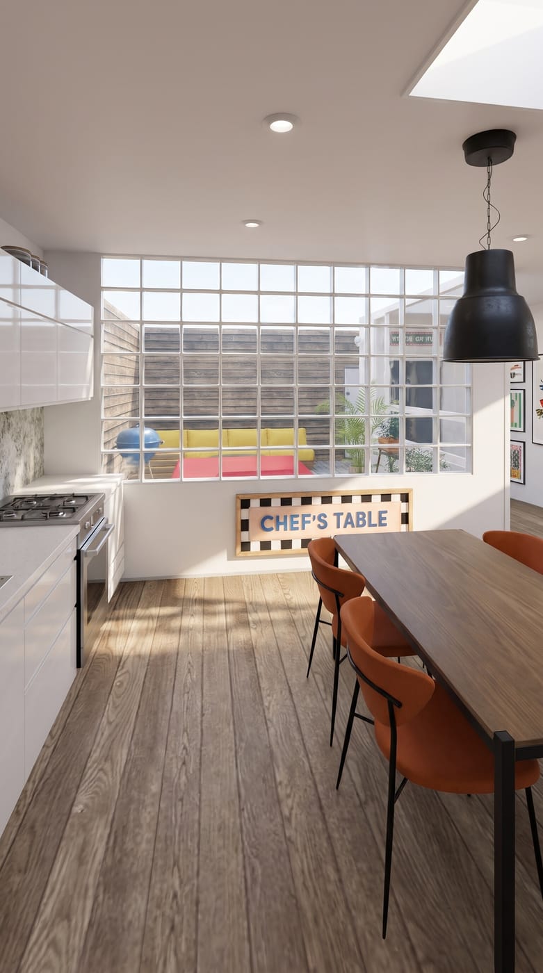 Mid-century kitchen