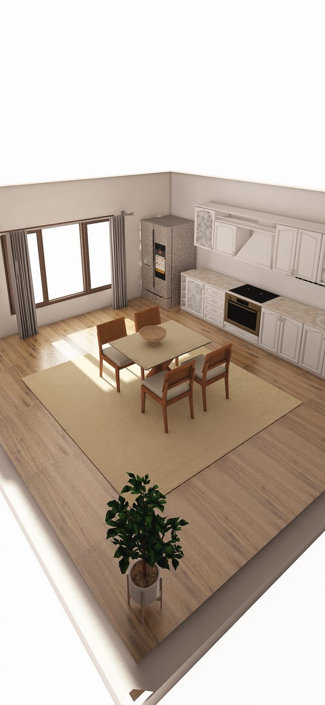 Mid-century kitchen
