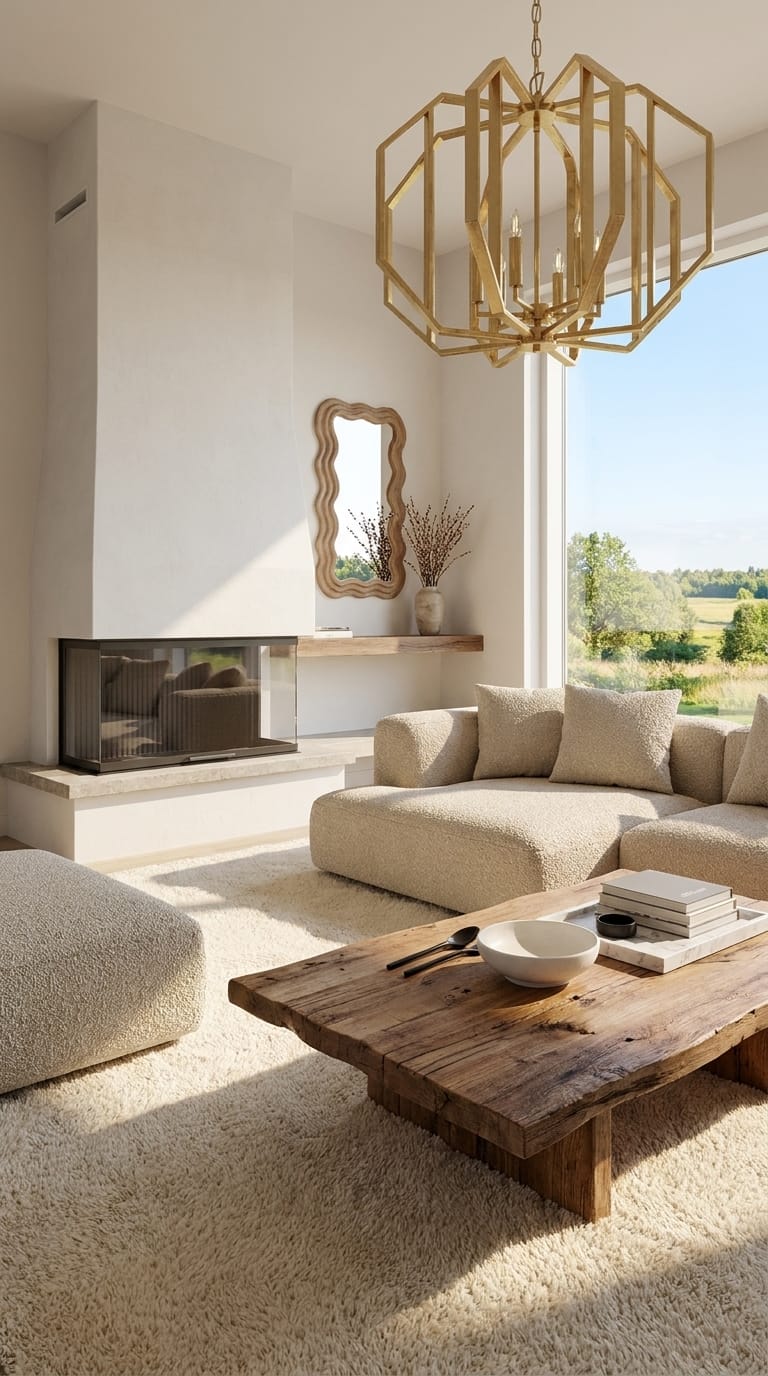 Mid-century living room