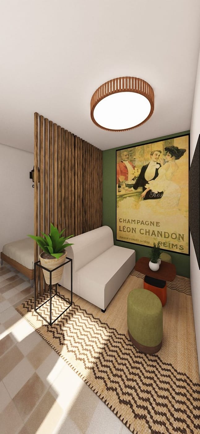 Scandinavian bedroom