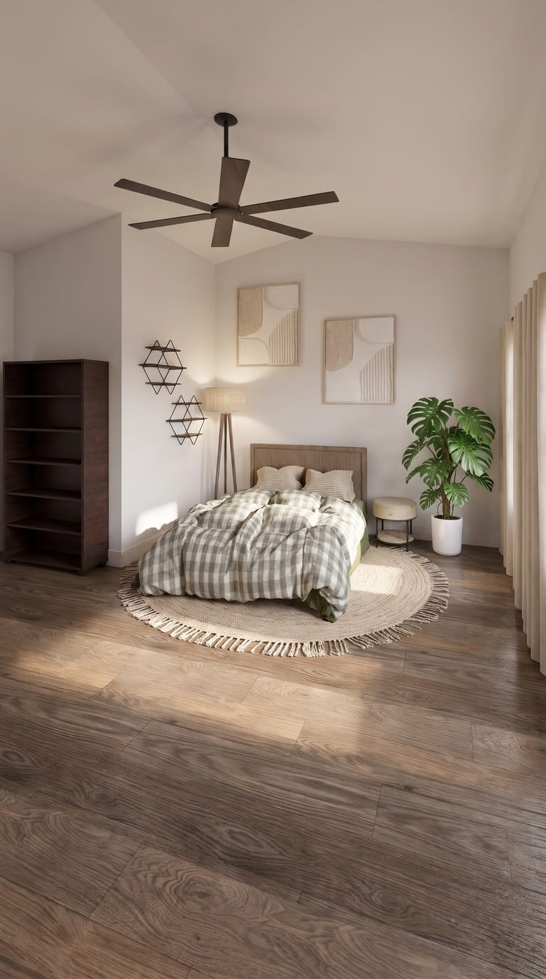 Mid-century bedroom