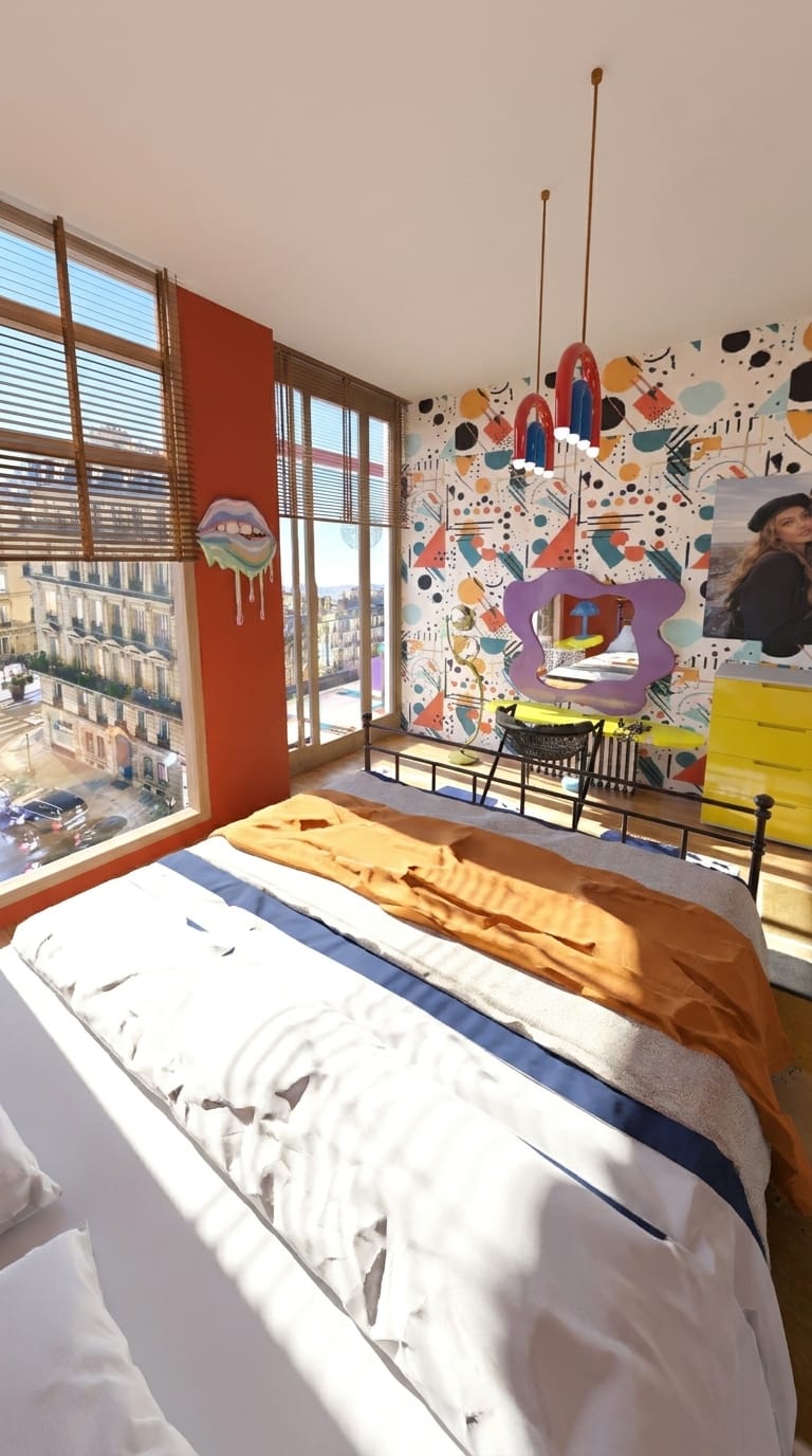 Memphis bedroom