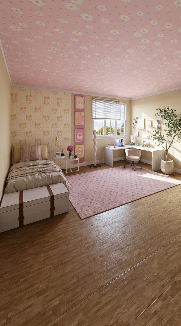 Mid-century bedroom