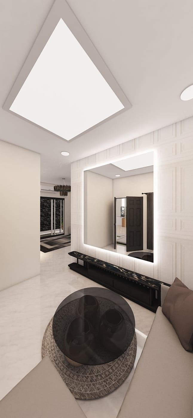 Contemporary living room