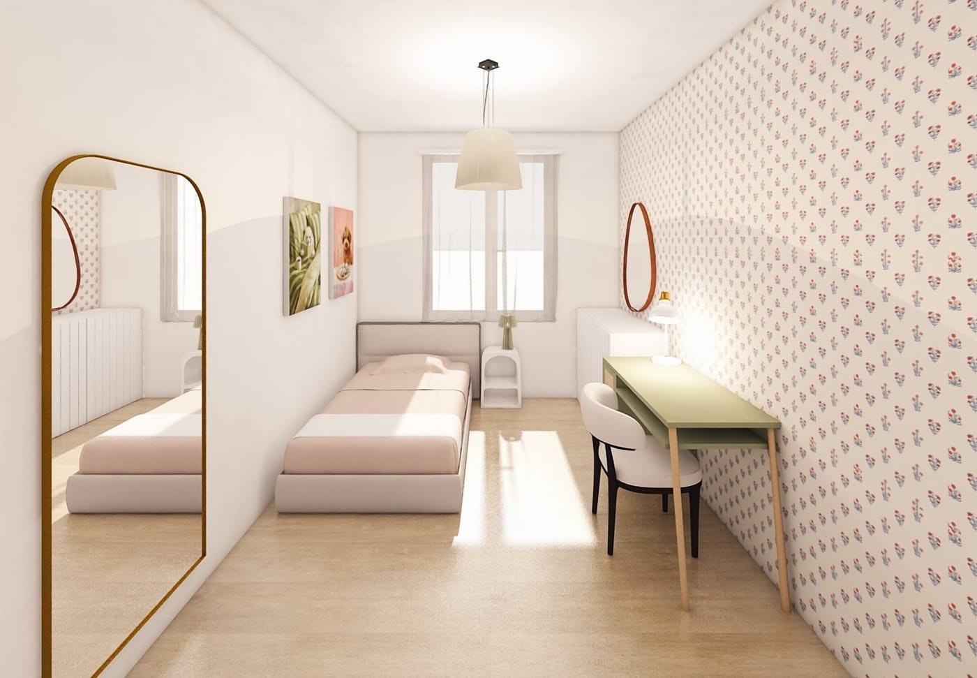 Scandinavian bedroom