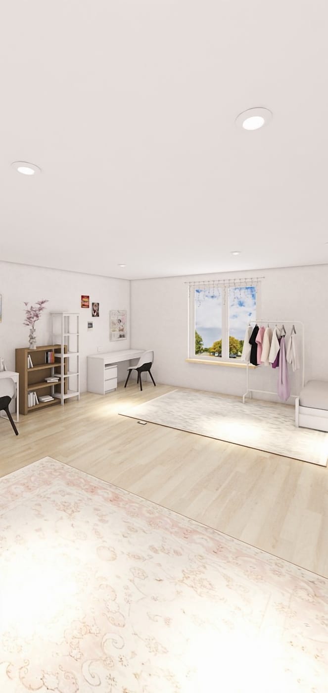 Scandinavian bedroom