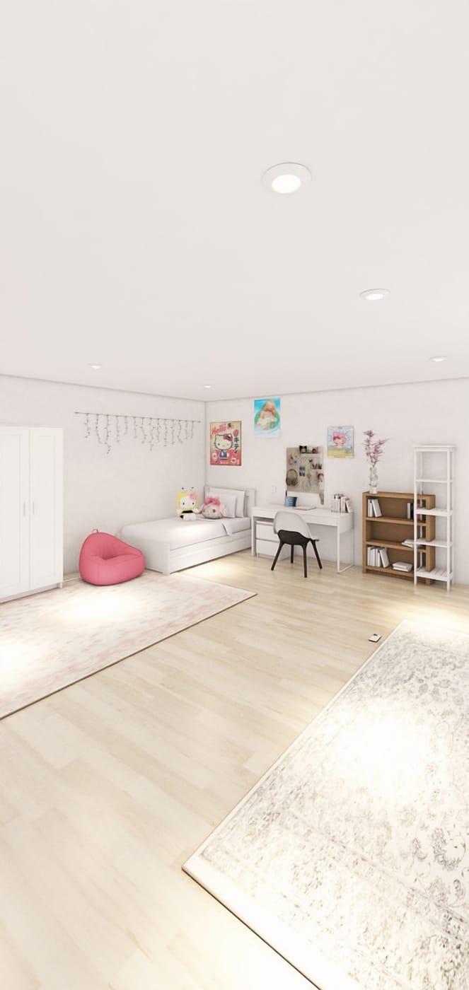 Scandinavian bedroom
